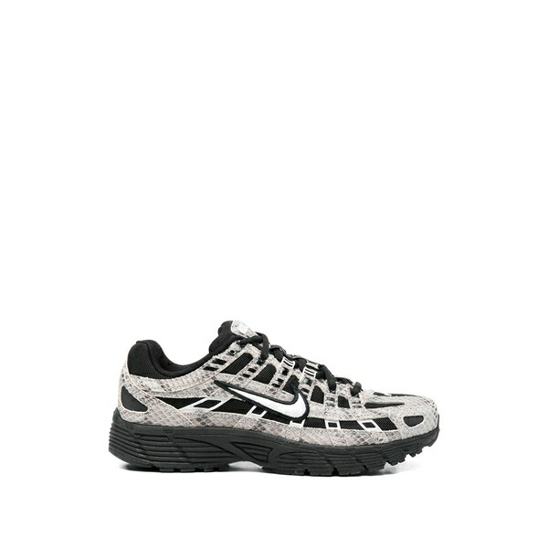 ナイキ レディース スニーカー シューズ P-6000 snake-print sneakers Grey｜asty
