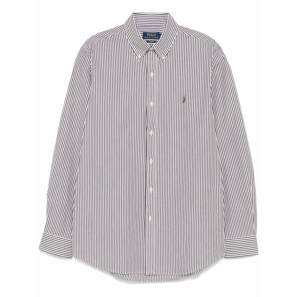 ラルフローレン メンズ プルオーバー トップス Striped shirt  Brown