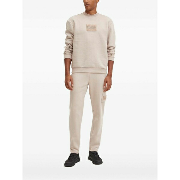 コロンビア メンズ パーカー・スウェットシャツ アウター Logo-patch crew-neck sweatshirt Neutrals