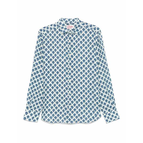 エムシーツーセイントバース メンズ シャツ トップス Pamplona shirt White｜asty