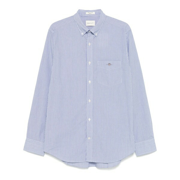 ガント メンズ プルオーバー トップス Striped shirt Blue