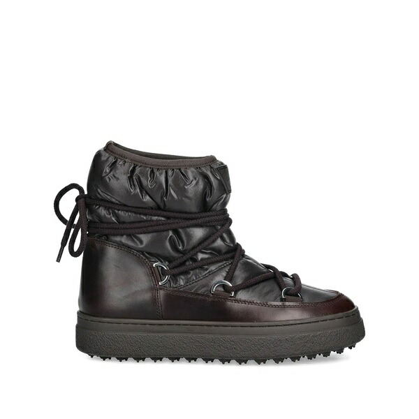 ガント レディース ブーツ シューズ Lace-up snow boots Brown