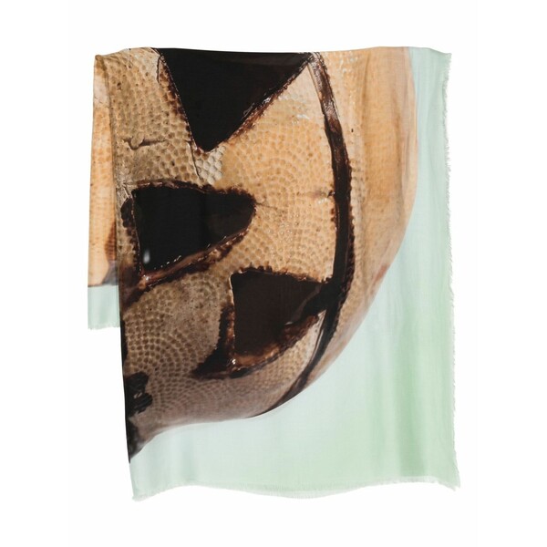 ジバンシー メンズ えり巻き・袈裟・えり巻き 付属物 Graphic-print scarf Brown