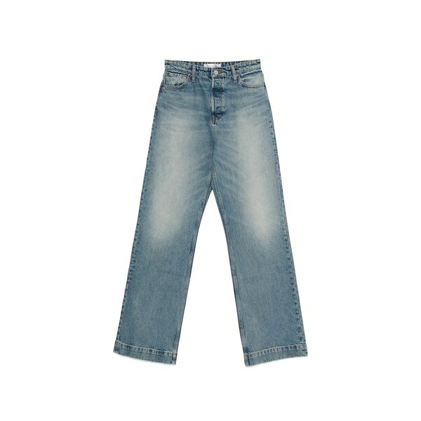 アヤ ミューズ レディース デニムパンツ ボトムス Wide-leg jeans Blue｜asty