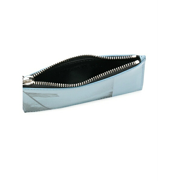 カルバンクライン メンズ 紙入れ 付属品 American flag print wallet Blue