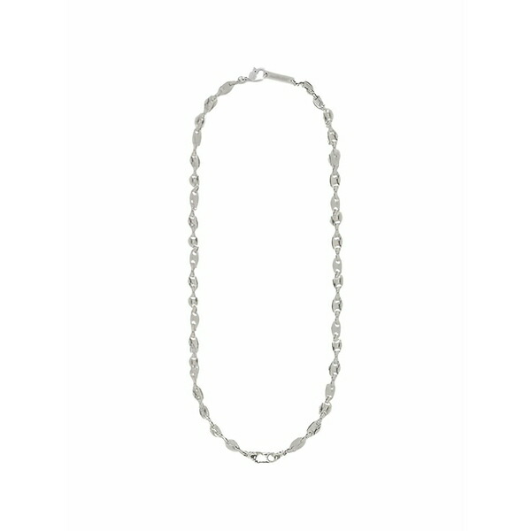 アンブッシュ メンズ 首飾り・チョー鉄道車両 佩び物 Armor chain-link necklace Silver