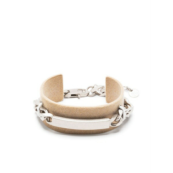 マルタンマルジェラ レディース ブレスレット・バングル・アンクレット アクセサリー Layered chain bracelet Neutrals|asty