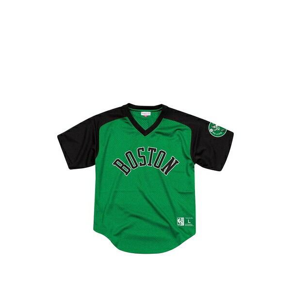 ミッチェル\u0026ネス メンズ プルオーバー トップス Nba final seconds mesh t-shirt Green