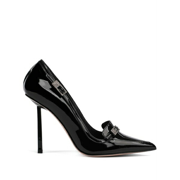 ル シラ レディース パンプス シューズ Morgana patent-leather pumps Black｜asty