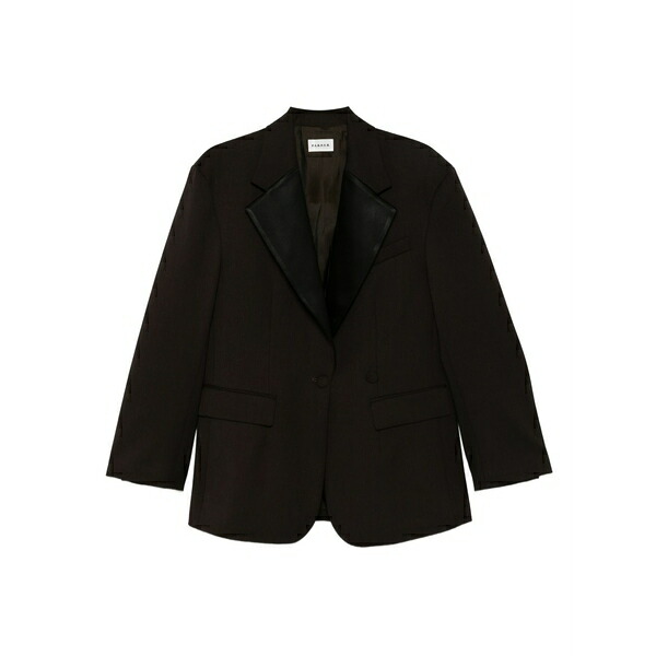 パロッシュ レディース 上衣＆上衣 アウター Wide-lapel blazer Brown