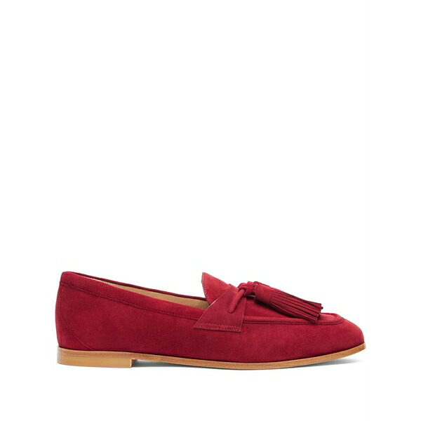 スチュアート ワイツマン レディース スリッポン・ローファー シューズ Lindi loafers Red|asty