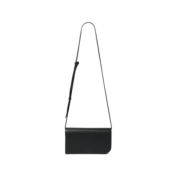ジャクエムス メンズ ショルダーバッグ 御徒面子 Curvo tote bag Black