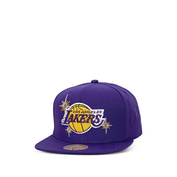 ミッチェル&ネス メンズ 帽子 アクセサリー X nba los angeles lakers starlight cap Purple｜asty