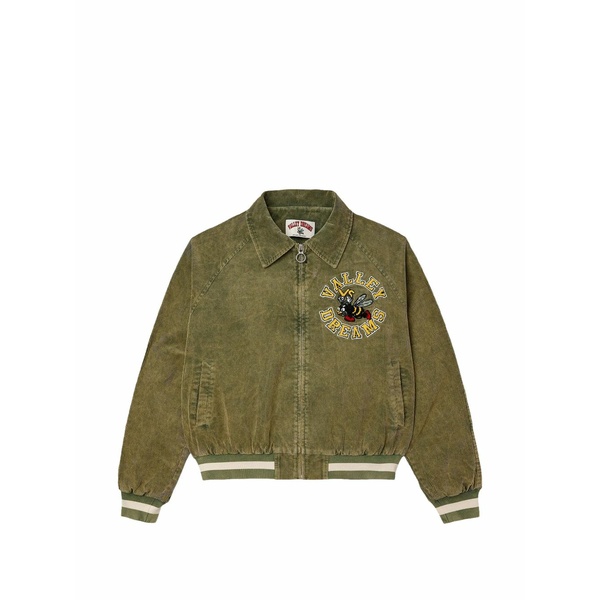 ベール メンズ ジャケット&ブルゾン アウター Angree bee jacket Green|asty