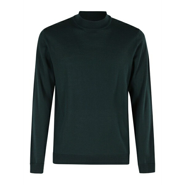 ロベルトコリーナ メンズ ニット&セーター アウター High-neck wool sweater Green｜asty 28,470円
