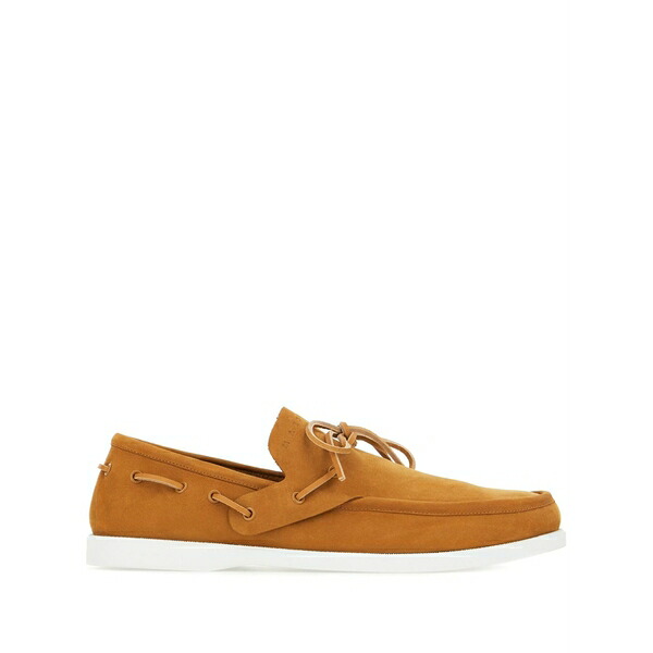 マルニ メンズ 御召しものシューズ シューズ Suede lace-up shoes Brown