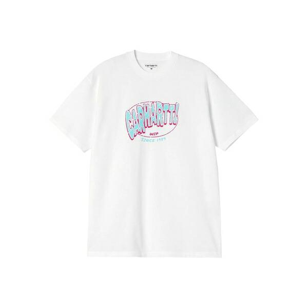 カーハート メンズ Tシャツ トップス Hot script t-shirt White｜asty