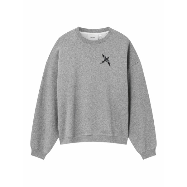 アクセルアリガト メンズ パーカー・スウェットシャツ アウター Micro bee bird sweatshirt Grey