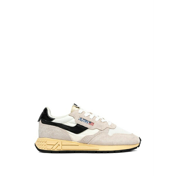 オートリー レディース スニーカー シューズ Reelwind suede-panel sneakers Neutrals