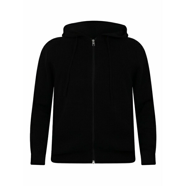 ロウブランド メンズ パーカー・スウェットシャツ アウター Zip-up hoodie Black
