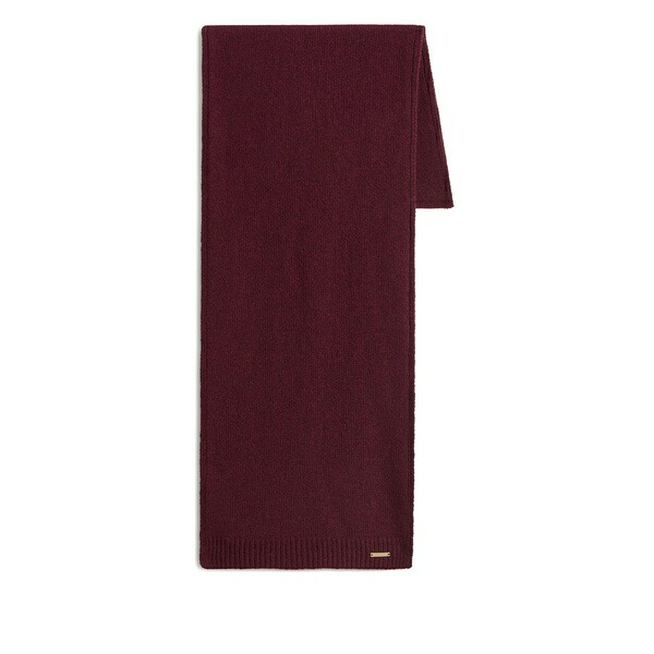 毛糸 分限者 レディース かぶり笠 付属品  wool-blend beanie hat set  Red