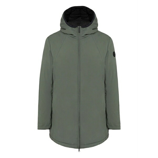 コルマール メンズ ジャケット&ブルゾン アウター Hooded zip-front jacket Green|asty