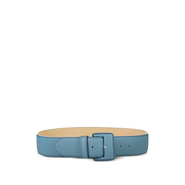 オデイ レディース 三尺帯 付属物 Wide buckle belt Blue