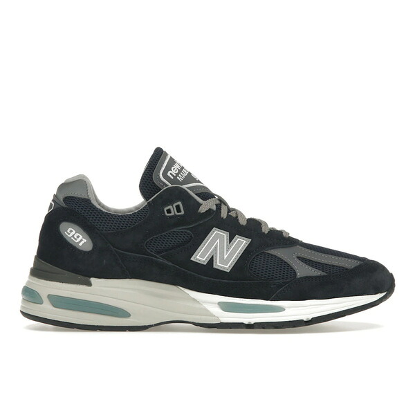 New Balance ニューバランス メンズ スニーカー 【New Balance 991v2 MiUK Dark Navy】 サイズ US_5(23.0cm) Dark Navy/Smoked Pearl/Silver