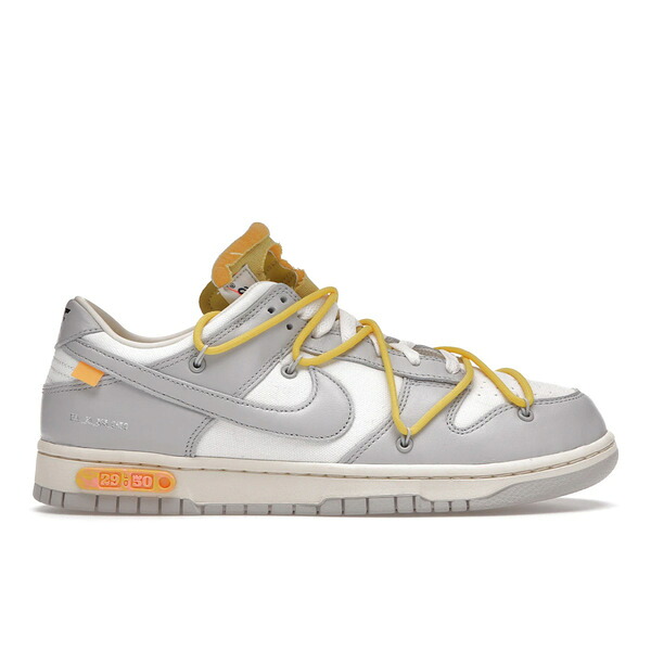 Nike ナイキ メンズ スニーカー 【Nike Dunk Low Off-White Lot 29】 サイズ US_9(27.0cm) Sail/Neutral Grey-Opti Yellow