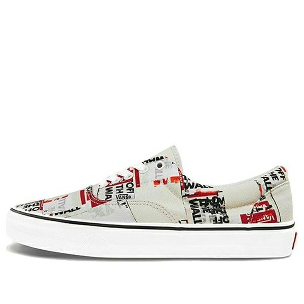 Vans バンズ メンズ スニーカー  【Vans Era Alphabet Gray Red Unisex \u0027Grey Red\u0027 VN0A4U39WN4】  大きさ US_M_4