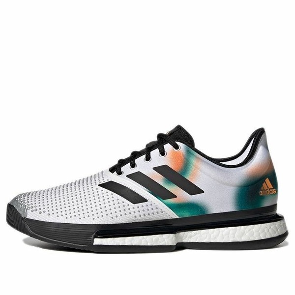 adidas アディダス メンズ スニーカー  【adidas SoleCourt \u0027White Black Silver Metallic\u0027 GX9065】  大きさ US_10(28.0糎)