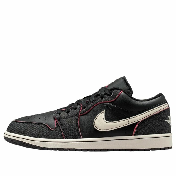 Jordan ジョーダン メンズ スニーカー 【Air Jordan 1 Low 'Black Denim' IR0842-010】 サイズ US_5(23.0cm)|asty
