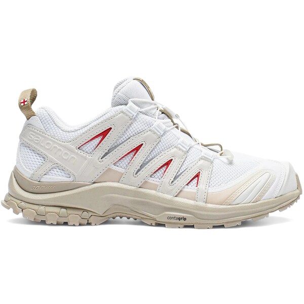 Salomon サロモン メンズ スニーカー  【Salomon XA Pro 3D La Yaute Pack White】  大いさ US_M_4.5 White/White Pepper/High Risk Red スニーカー-メンズ靴