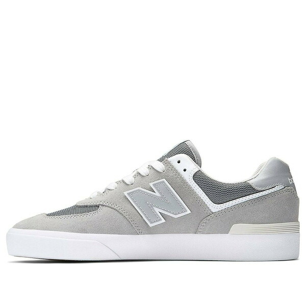New Balance ニューバランス メンズ スニーカー 【New Balance NB Numeric 574 Vulc 'Grey White' NM574VGY】 サイズ US_11.5(29.5cm)|asty