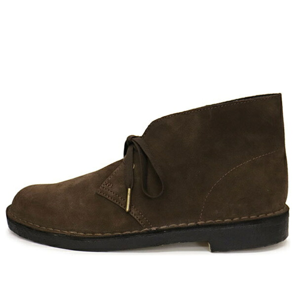 Clarks クラークス メンズ スニーカー 【Clarks Desert Boots 'Brown Suede' 26155485】 サイズ US_10(28.0cm)|asty