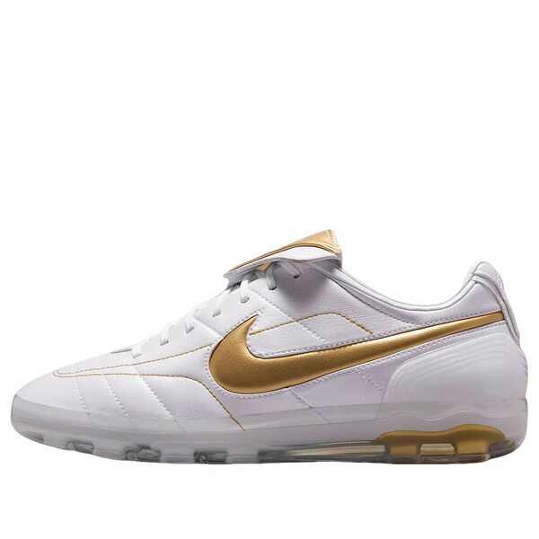 Nike ナイキ メンズ スニーカー 【Nike Cryoshot Tiempo Legend R10 OG 'White Metallic Gold' IQ8164-100】 サイズ US_5(23.0cm)|asty