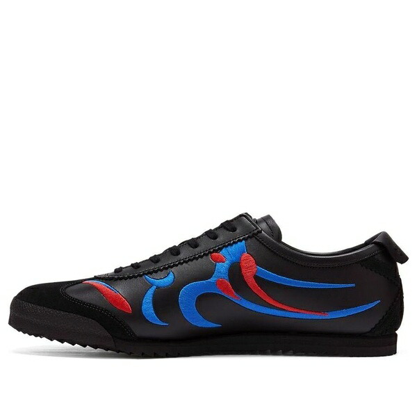Onitsuka Tiger オニツカタイガー メンズ スニーカー 【Onitsuka Tiger Mexico 66 Deluxe 'Black Directoire Blue' 1181A370-001】 サイズ US_7.5(25.5cm)｜asty