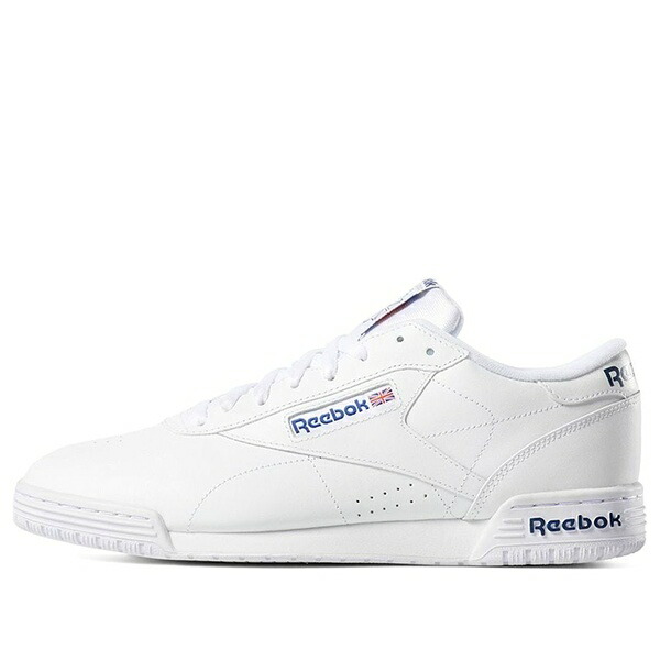 Reebok リーボック メンズ スニーカー 【Reebok Exofit Lo Clean Logo INT Shoes 'White Royal Blue' AR3169】 サイズ US_8(26.0cm)｜asty