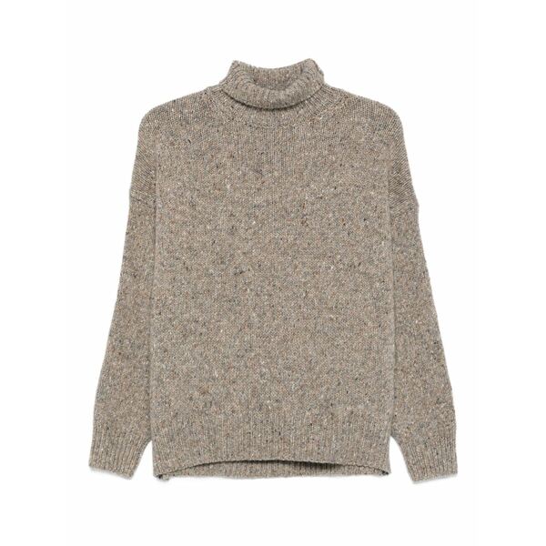 クリスチャン ワイナンツ レディース 編み物\u0026プルオーバー アウター Kemijo roll-neck wool sweater Neutrals