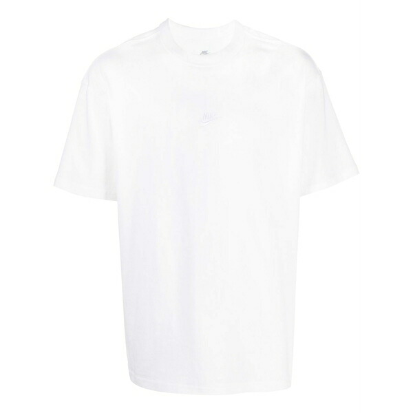 ナイキ メンズ Tシャツ トップス Crew neck cotton t-shirt White