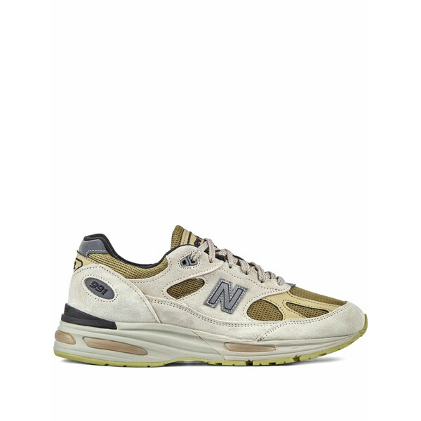ニュー平衡にする メンズ スニーカー シューズ 991 v2 low-tops sneakers Neutrals
