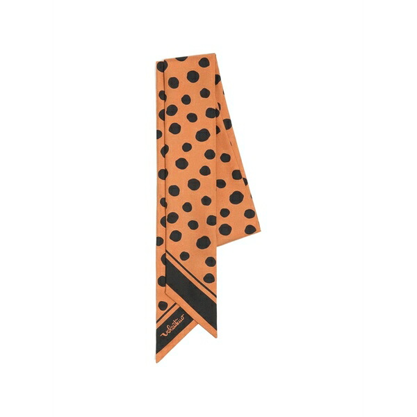 ヴァレンティノ ガラヴァーニ レディース えり巻き・袈裟・えり巻き 付属品  dalmatian polka-dot silk bandeau scarf Orange