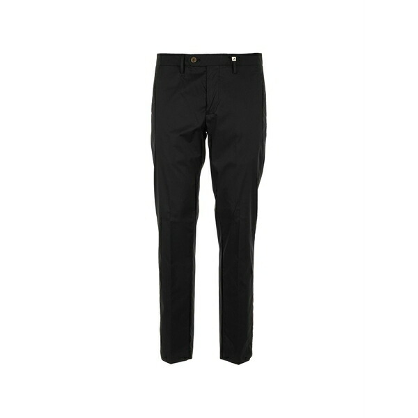 ミース メンズ カジュアルパンツ ボトムス Slim-fit chinos Black|asty
