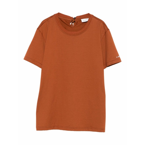 ランバン レディース プルオーバー トップス Tie-detail top Orange