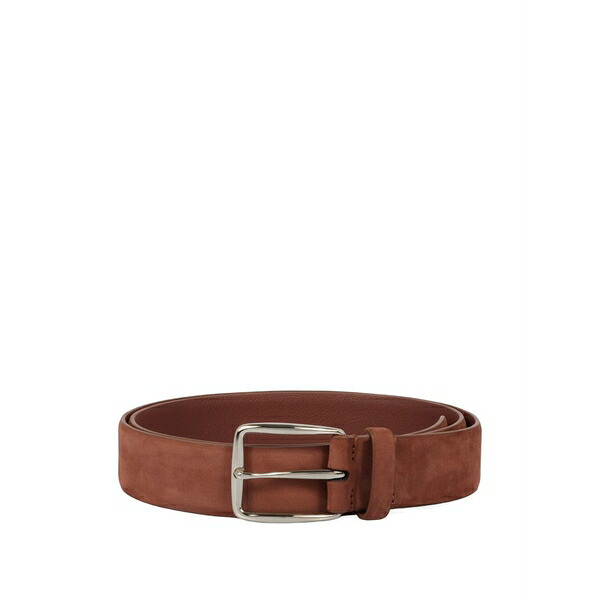 投げることお召しもの メンズ 胴締め 佩び物 Buckle belt Brown