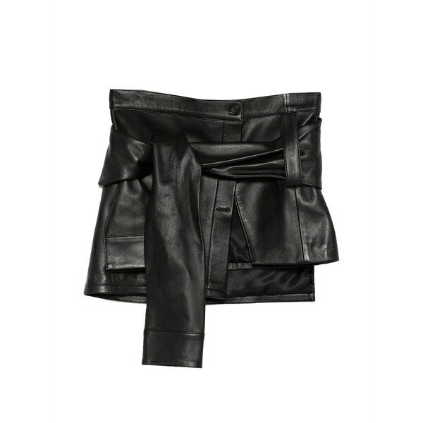 マノーキ レディース スコート ボトムス Alya mini skirt Black