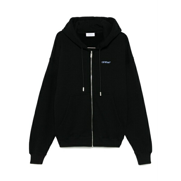 象牙色 メンズ パーカー・スウェットシャツ アウター Barber arrow hoodie Black