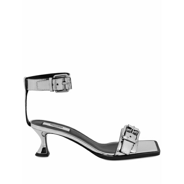 モスキーノ レディース サンダル シューズ Metallic sandals Silver