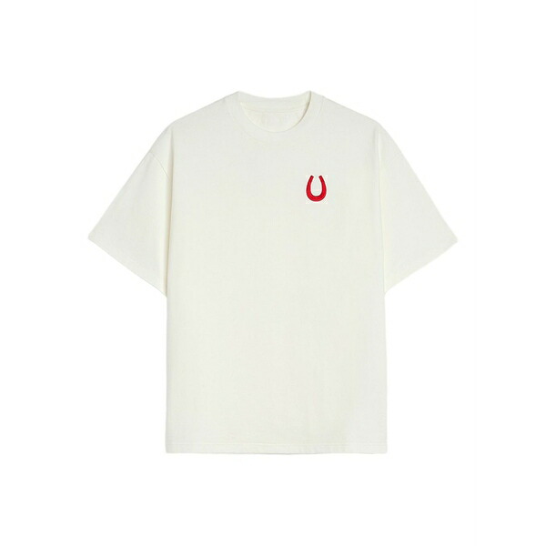 ジル・サンダー レディース プルオーバー トップス Crew-neck embroidered t-shirt Neutrals