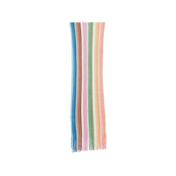 ミッソーニ レディース えり巻き・袈裟・えり巻き 付属品 Multicolour striped scarf Blue